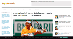 Desktop Screenshot of dottennis.it