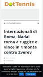 Mobile Screenshot of dottennis.it